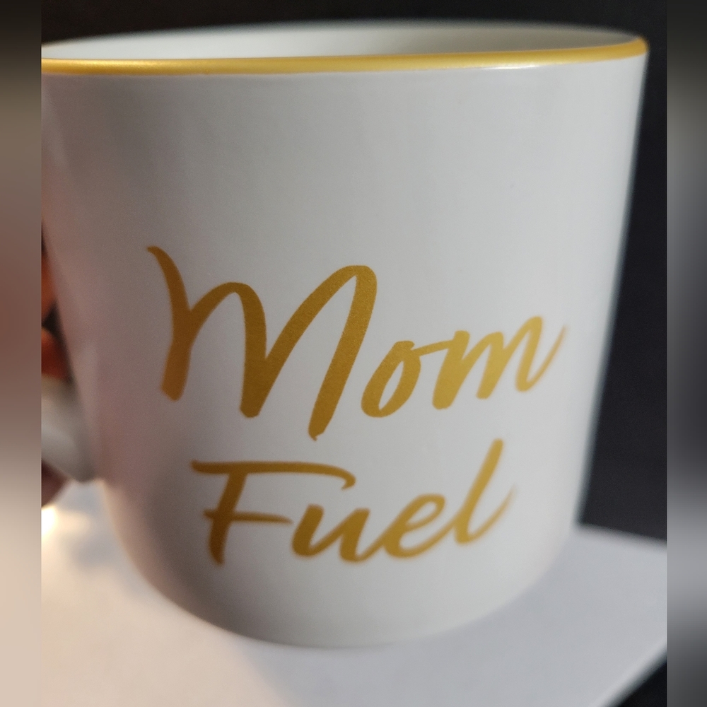 MOM FUEL Stoneware from Parker Lane Coffee Cup Mug